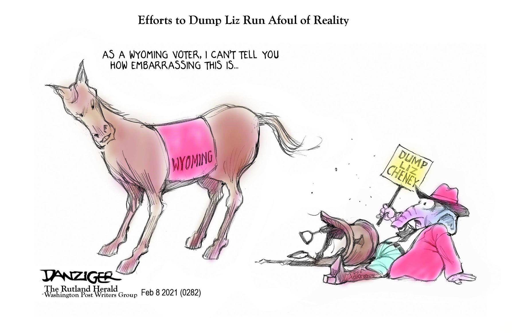 Jeff Danziger cartoon
